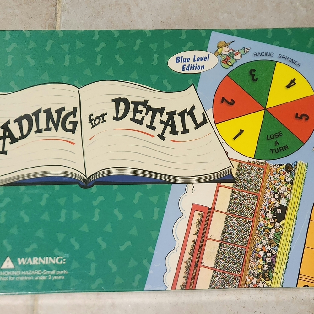 Reading for detail board game